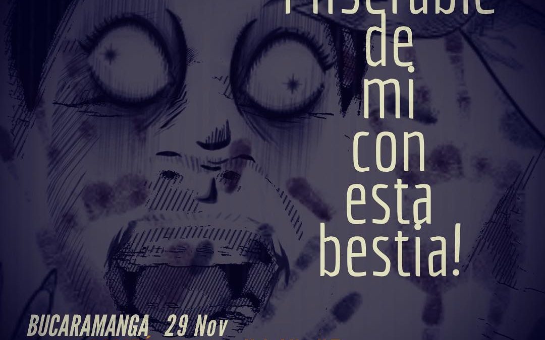 ¡Miserable de mí con esta bestia!